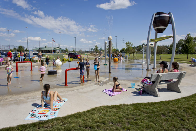 Fairfax Sports Theme Splash Pad